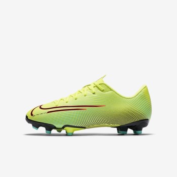 Nike Jr. Mercurial Vapor 13 Academy MDS MG - Nagyobb Gyerek Focicipő - Citrom/Fekete